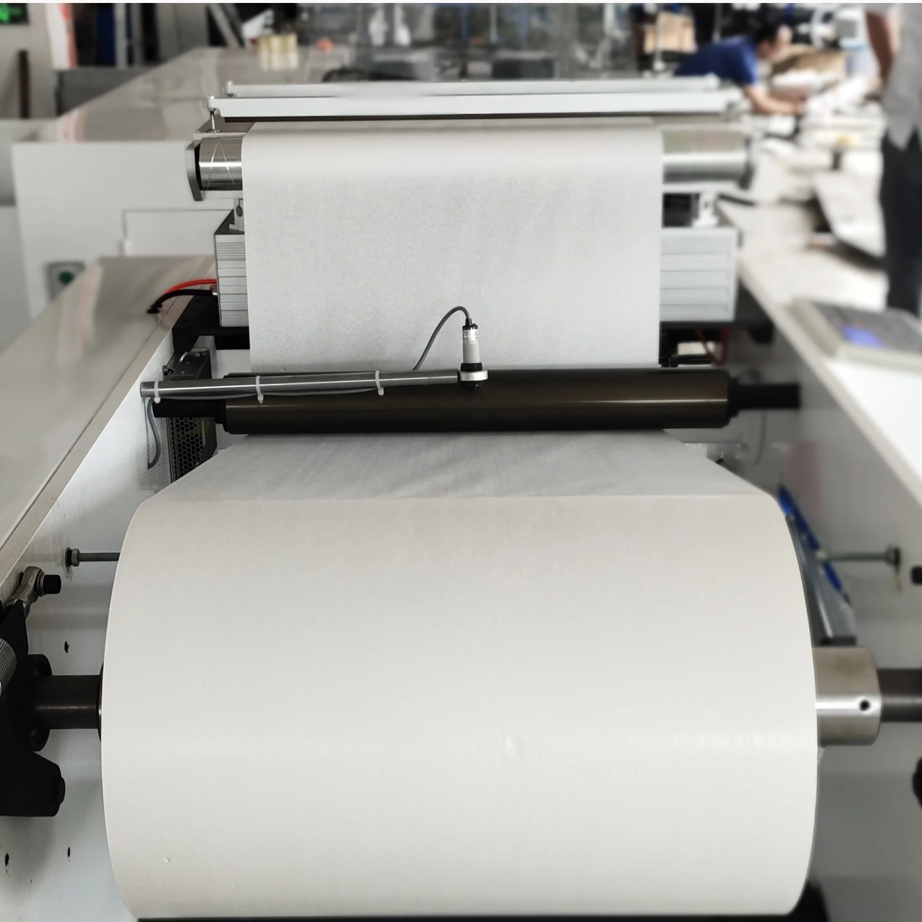 HJRY1000 paper flexography printer 1-8 color letterpress adhesive label flexo printing machine with slitting
