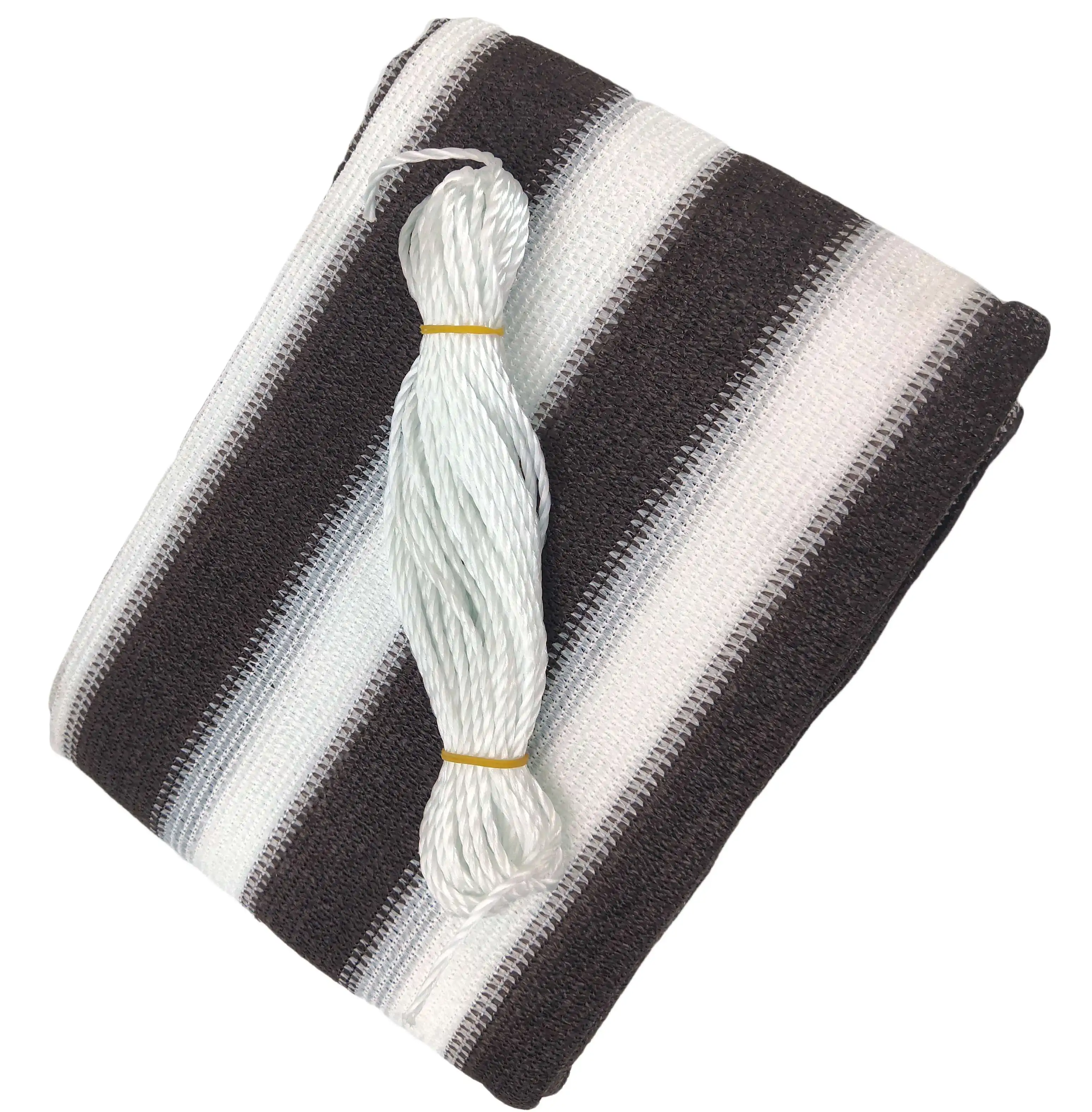 100% Virgin material HDPE balcony privacy screen cover fence/Top quality HDPE mesh balcony protection safety net made in Chi