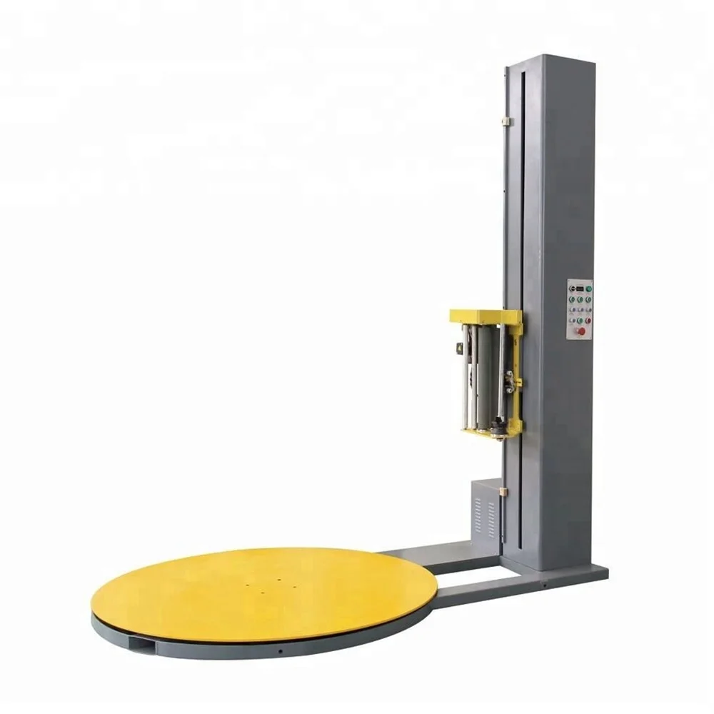 
High Quality Grade Automatic Robotic Pallet Stretch Wrapper Wrapping Machine 