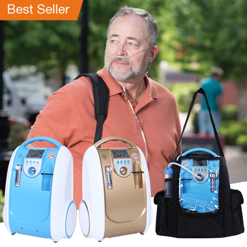 PSA Home Use Oxygen-concentrator Concentrador De Oxigeno Portatil 5l Portable Oxygene Concentrator for Travel with Battery 90W