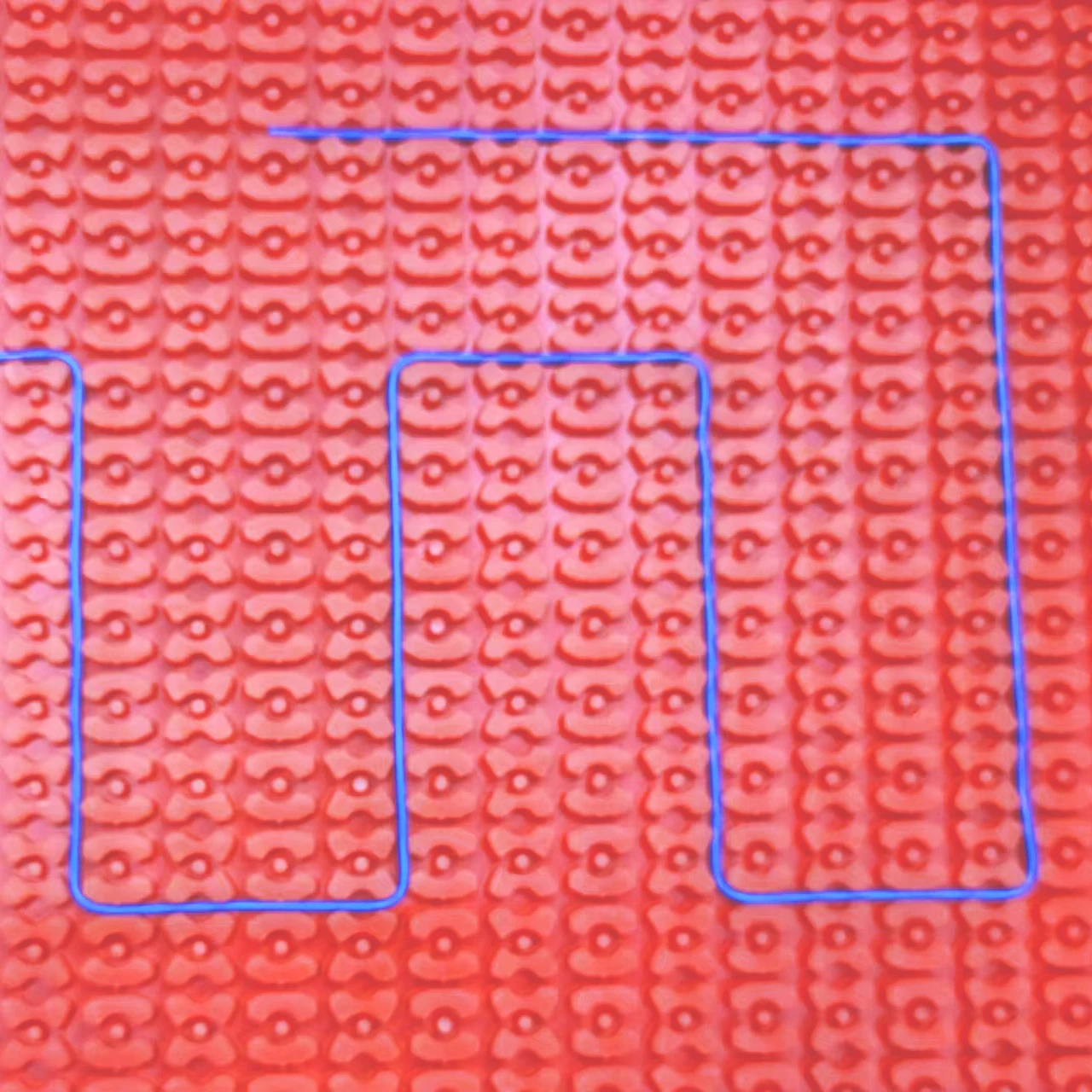 New Arrival Uncoupling Ditra Underfloor Heating Mat with 3.4-4.6mm Wire Cable