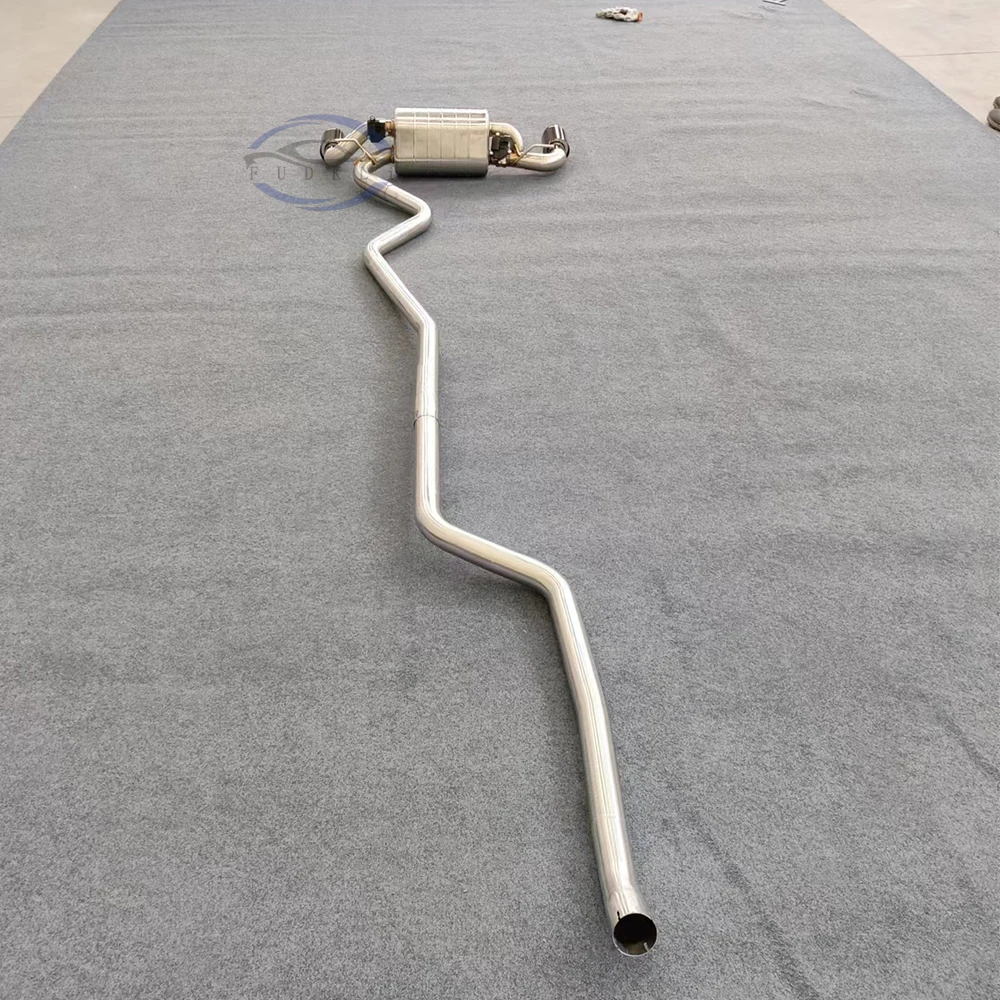 FUDKLi Loud Sound Stainless Valved Catback Exhaust for BMW 1 Series F20 F21 116i 118i 120i 125i exhaust