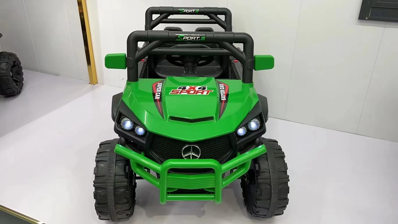 2022 New style monster truck Electric four-wheeler 12v UTV remote Electric four-wheeler electric toy car to drive children kids