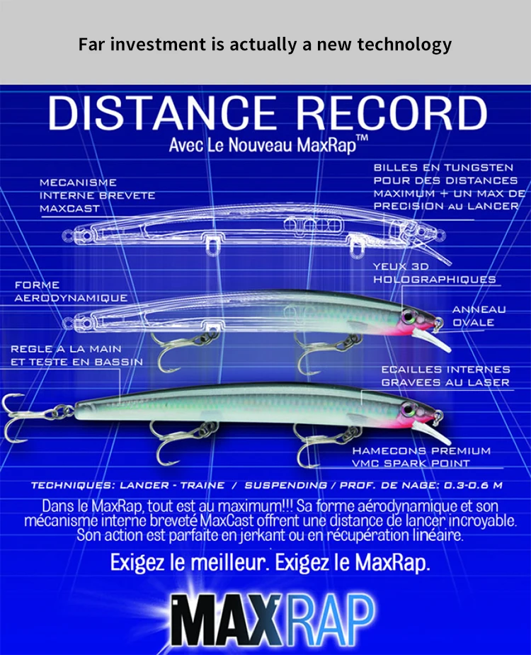 High Quality  flyman minnow Fishing Bait Lure Best  Minnow Bait from China Hard Fishing Lures