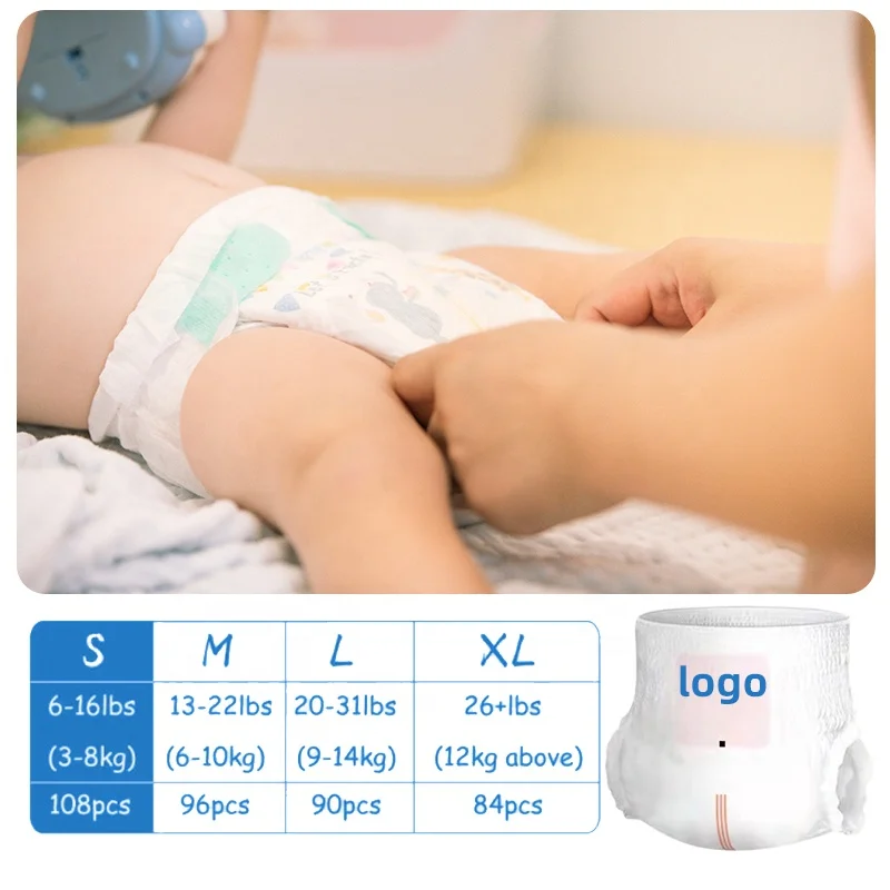 Производитель высококачественных подгузников оптом Panales Para Bebes Couche Bebe En Gros корейские детские подгузники для