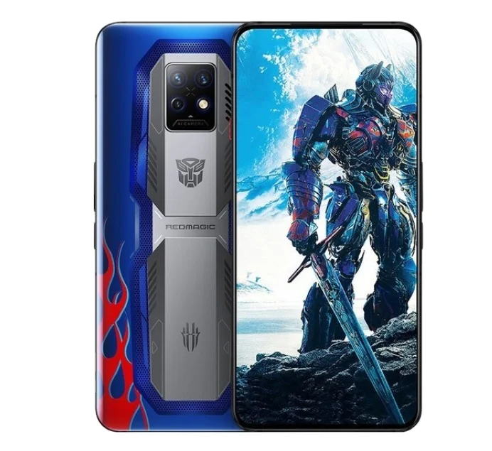 Трансформеры Nu/bia Red Magic 7 Pro, 18 ГБ + 512 ГБ, Optimus Prime, Ограниченная Коллекция, новый Snapdragon 8, 135 Вт, быстрая зарядка, 5G