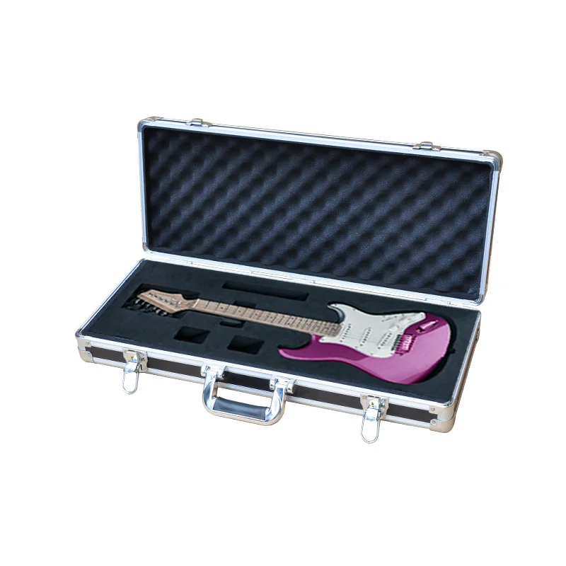 Factory Custom guitar instrument storage case aluminum alloy case custom equipment case