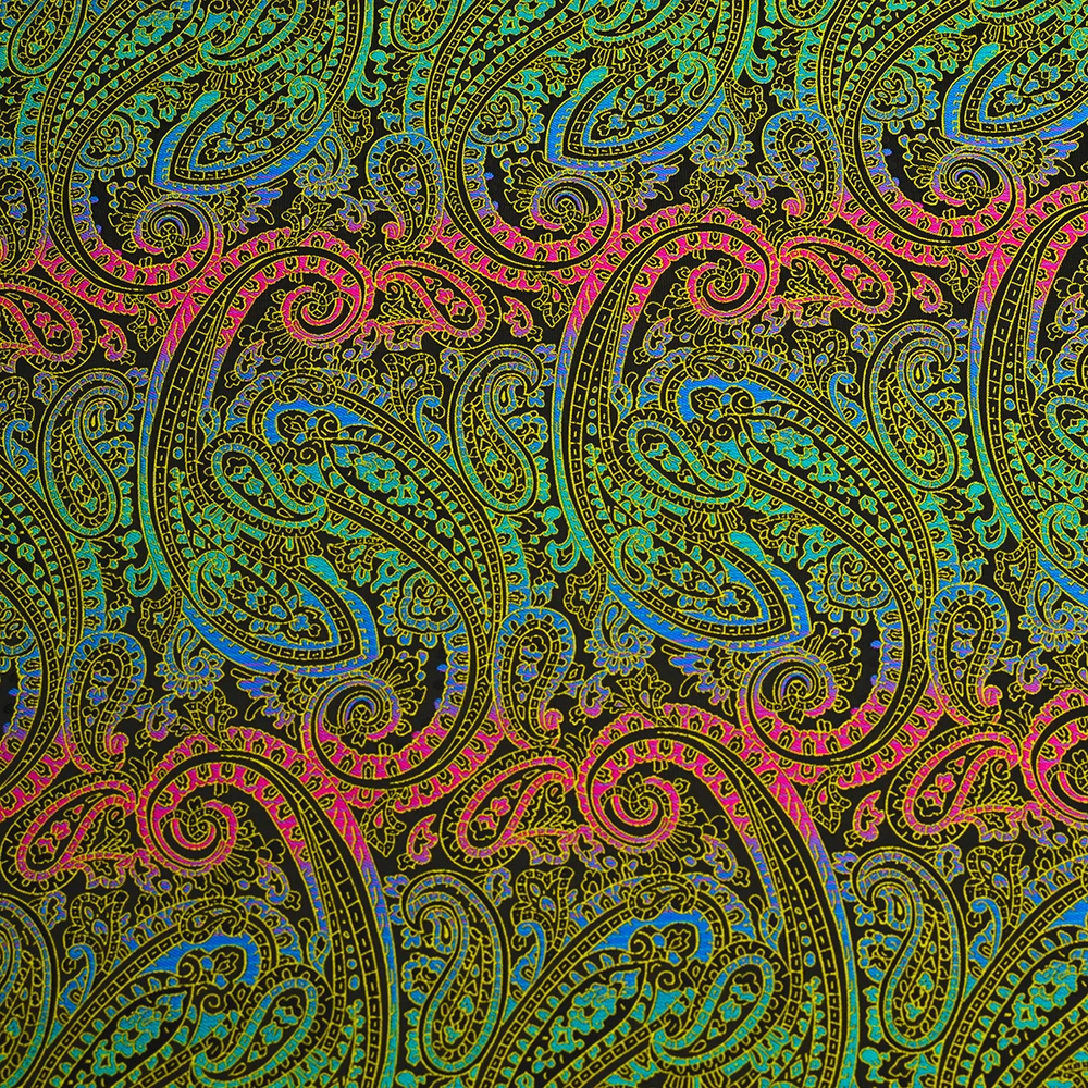 YiLi Costume Dyed Yarn Brocade Vintage Garment Dress Jacquard Lurex Necktie Tie Fabric