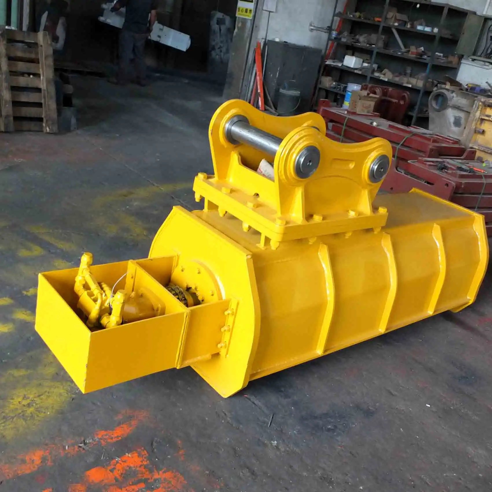 Hot Sale Excavator Hydraulic Flail Mower forest mulchers For Mini Excavator For 1-4 Ton Excavator