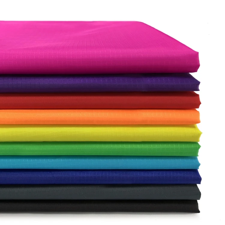 Pongee шелковая Водонепроницаемая тканая ткань для подкладки зонта 75d 70d 170t 190t 240t 300t 400t 100% полиэфирная Тафта Простой Легкий