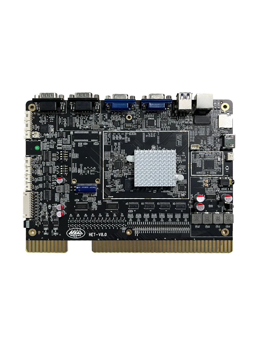 Factory New product launch America Hot Sale HET  purple PCB Horizontal Single Screen Game Board F link  (8 in 1)  PCB