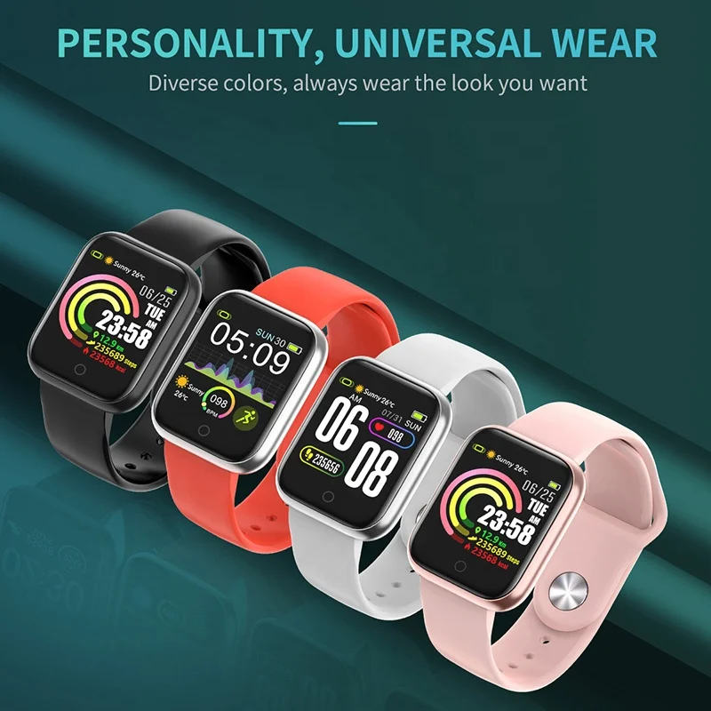 Rotating Menu IP67 BT Sport Tracker Sports Bracelet a1 f8 f10 Android Smart Watch