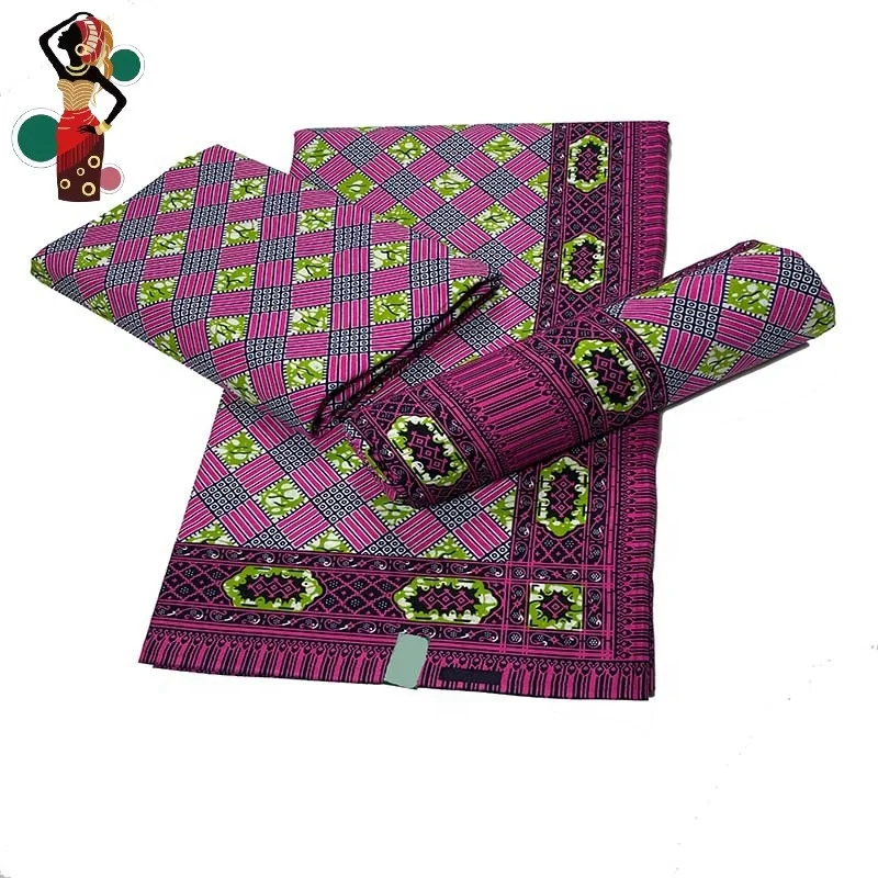  2021 Новая мода 100% хлопок воск печать ткань настоящий Kente одежда для женщин и
