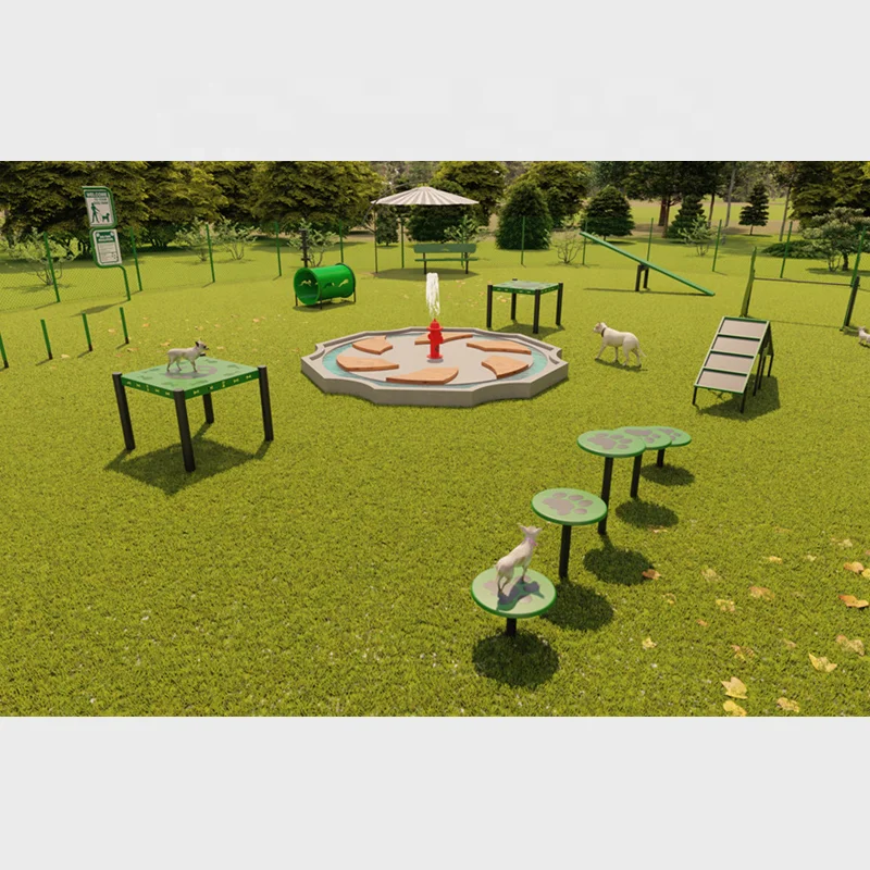 Коммерческие товары для уличного парка собак набор оборудования обучения ловкости щенков и наборы большой полосы препятствий на