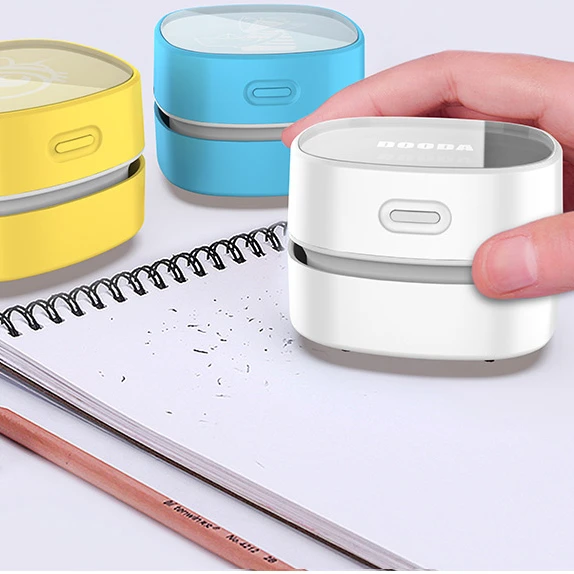 Небольшой мощный Настольный пылесос для уборки на заказ, канцелярские принадлежности для студентов, автомобильный беспроводной ручной пылесос
