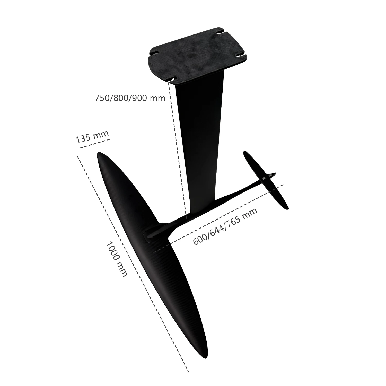 Новинка ART V2 999 Карбоновый гидрофойл с мотором серфборд эфойл виндфойл кайт для серфинга водные игры