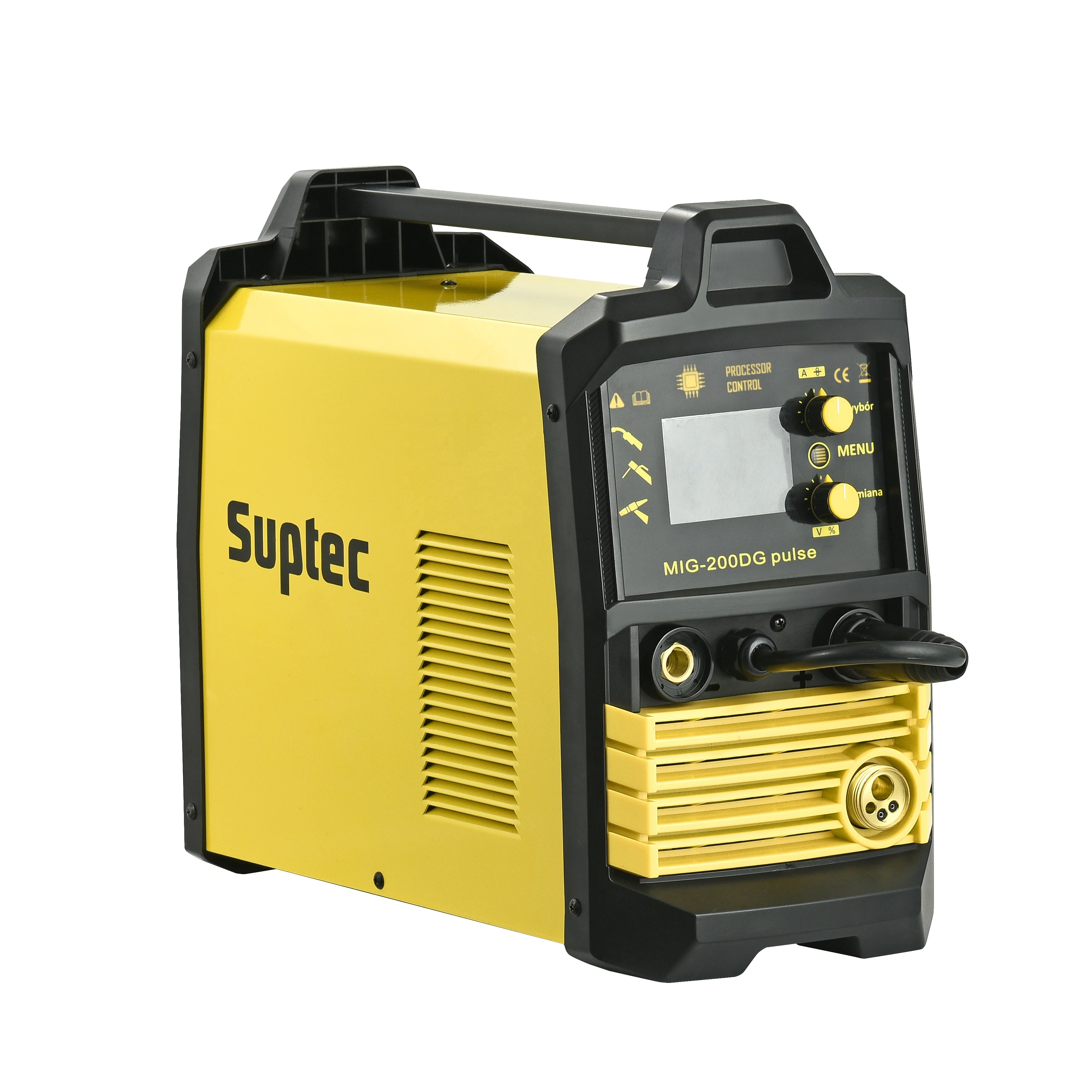 SUPTEC inverting mig welding machine aluminum mig welder SYN MIG-200 DOUBLE PULSE welder