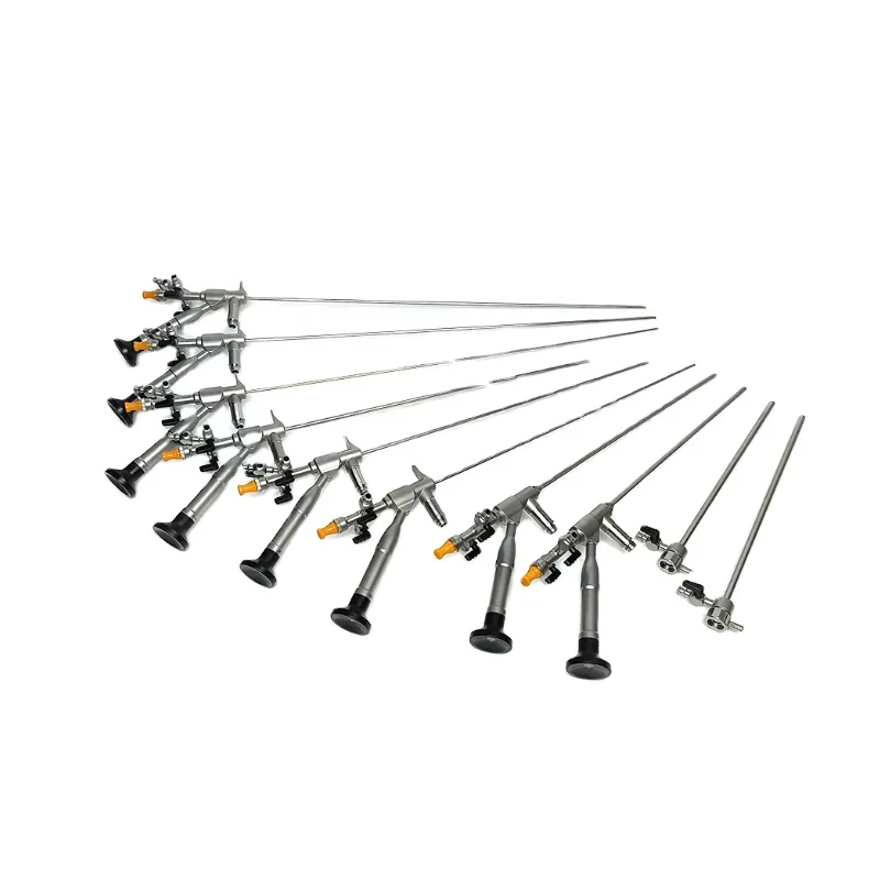 Medical Urology Surgical Ureterorenoscope Electrocautery Instruments Urology Ureteroscopy set