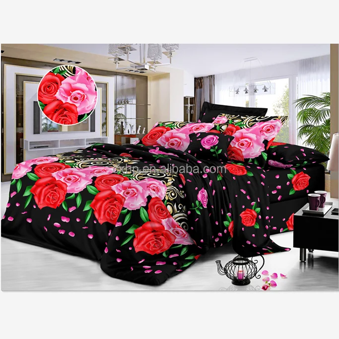 70-130gsm cheap price beautiful designs Disperse Microfiber Printing bedsheet 100% Polyester Fabric For Making Bed Sheets