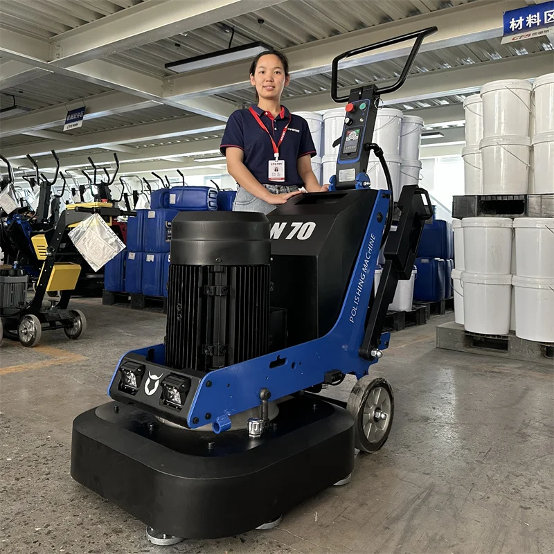 20 HP variable speed powerful motor epoxy floor grinder hot sale concrete grinder polisher for sale