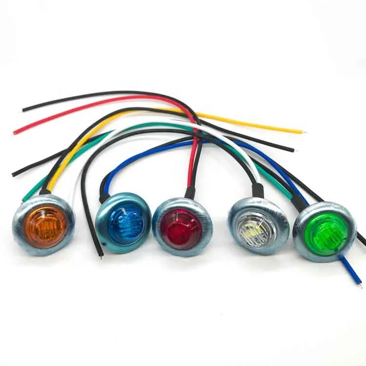 Surface Mount Red Blue Yellow White Green Truck Vehicle Side Marker LED Signal Light