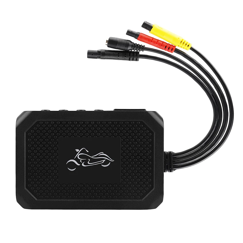 
Zimtop New No Screen Two Lens Motorcycle Camera 1080P Full HD Motorbike Cam DVR With loop recording 