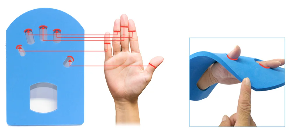 Stretches Fingers Comfortably Easy Apply Nail Polish Supplies Care Nail Pad