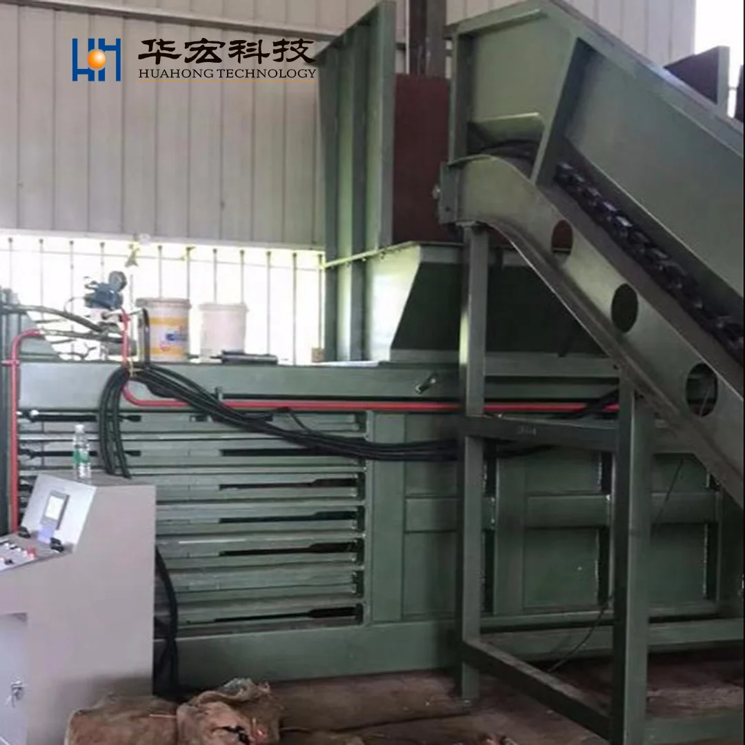 Huahong HPA-160 Automatic Horizontal Non-metallic Baler