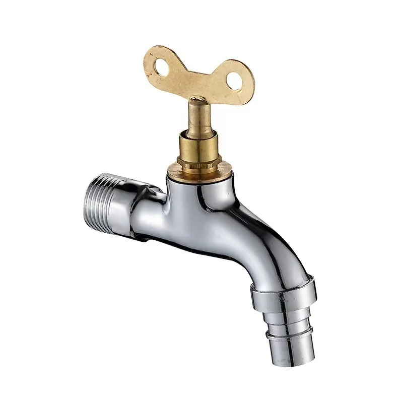 Outdoor Anti-theft Faucet Zinc Alloy Lock 4-point Single Cold Quick Opening Household