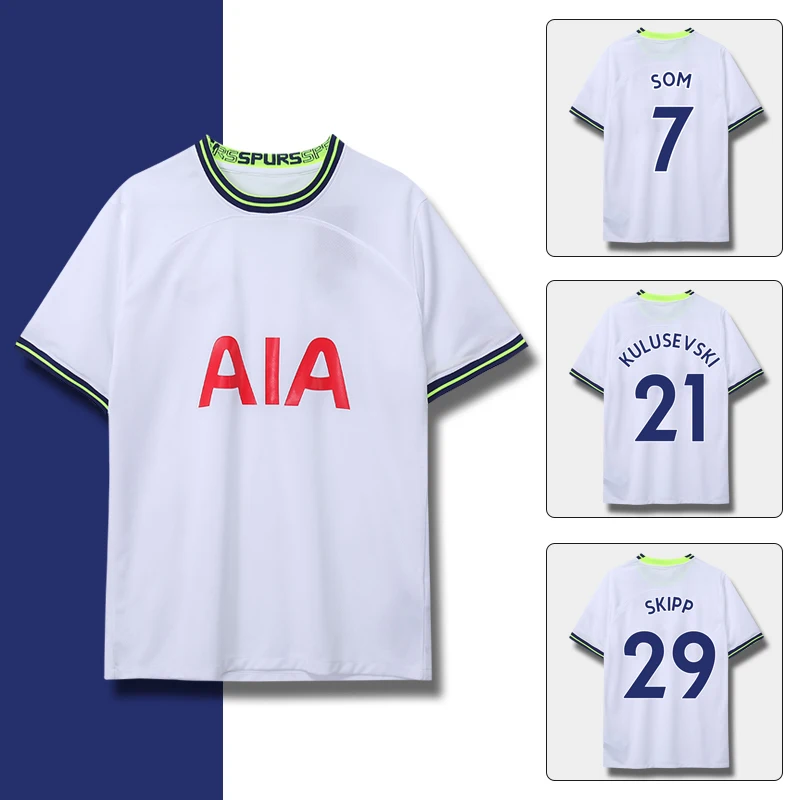 22-23 New season Man thai quality soccer hotspur jersey Soccer Uniform Football Kit team club Men+Kids logo design