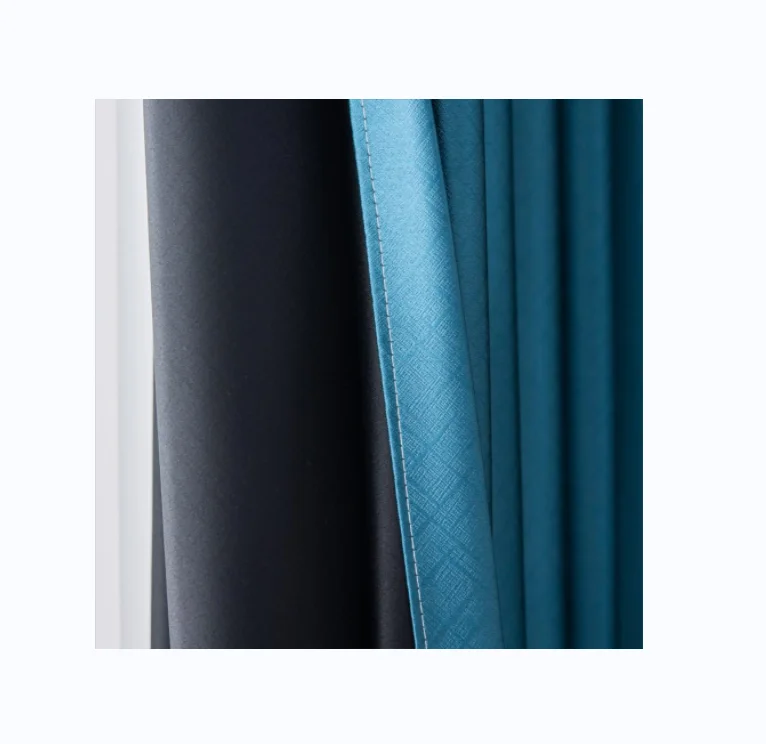 wholesale thermal insulated emboss plain color window blackout curtain & drapes