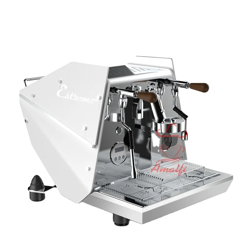 Popular Professional 3 in 1 Americano Cappuccino Double Boiler Espresso Coffee Maker for Barista