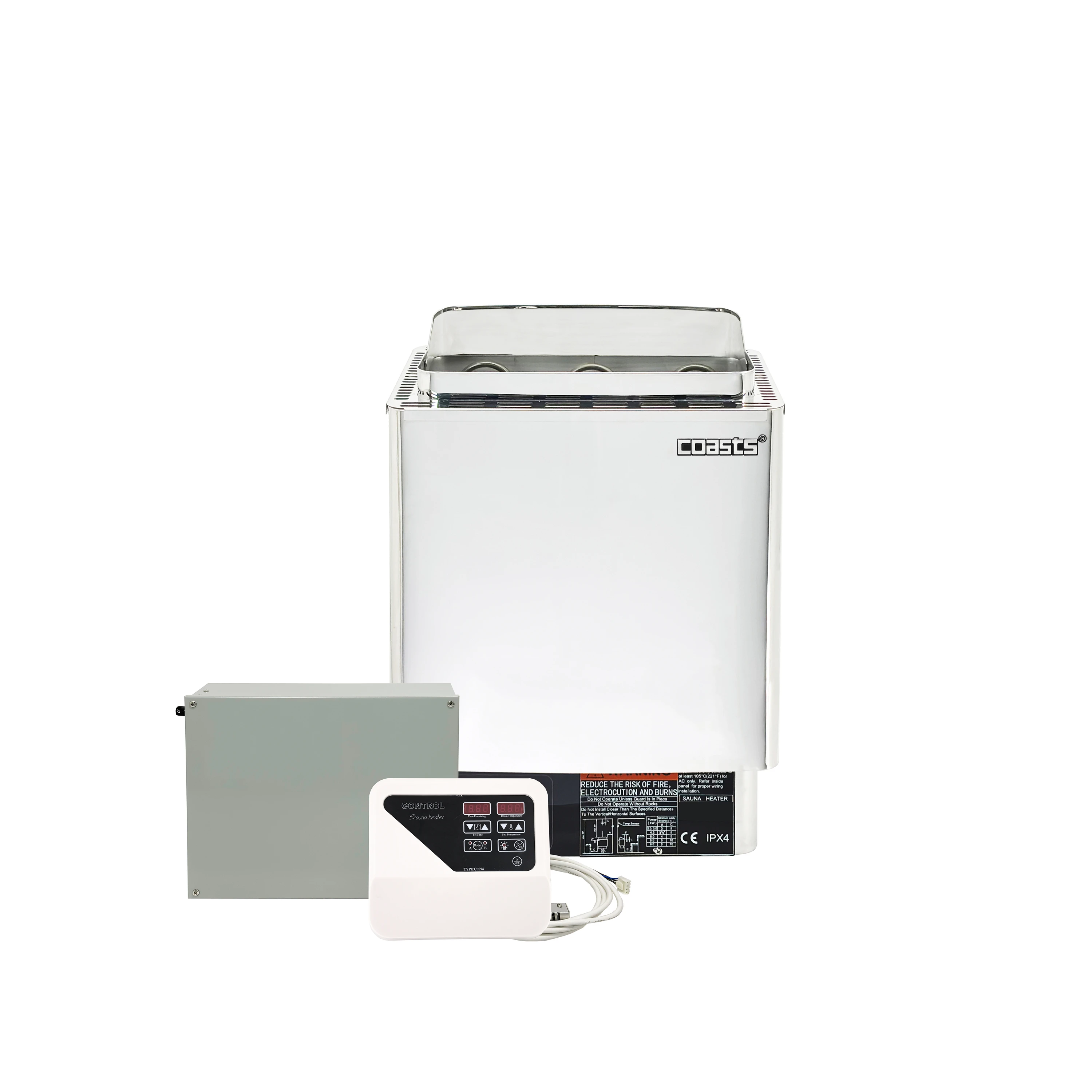 Keya Good Quality Save Energy White Sauna Stove Long Life White Electric Sauna Heater With External Digital Controller