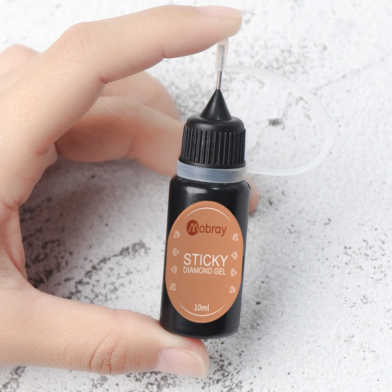 Factory Outlet Rhinestones Gel Glue Diamond Glue Uv Gel Polish 10ml