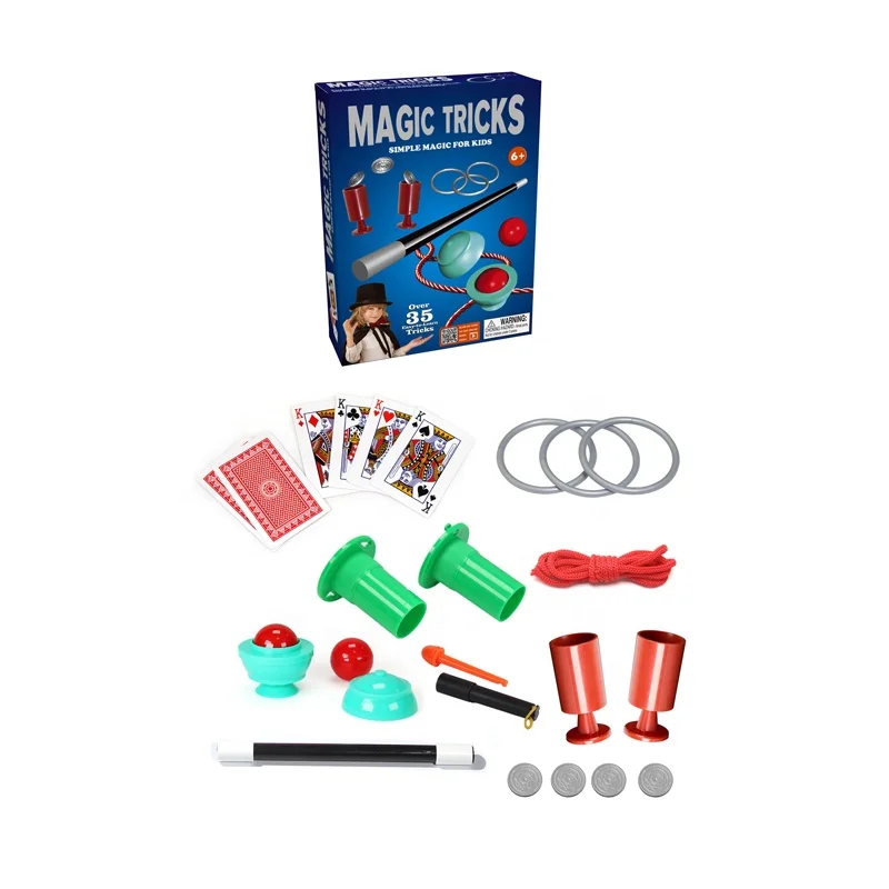 Wholesale easy to do magic props educational toy magic card close up classic toys magic tricks for gift