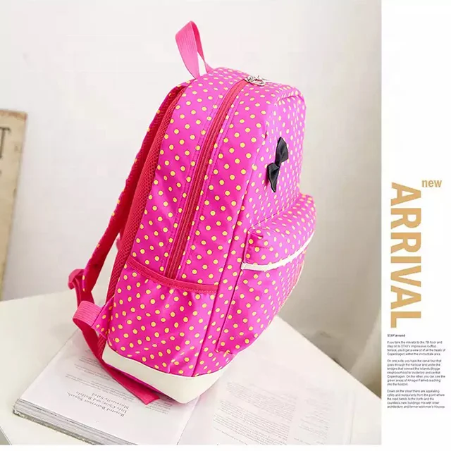 Waterproof Lightweight 3 Pcs School and Lunch Bag Set for Kids Sling Bag descendants Book Bag with Good Quality for Girls