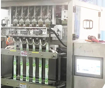 Full automatic high speed  small pocket filler machine for sauce/syrup/honey etc.