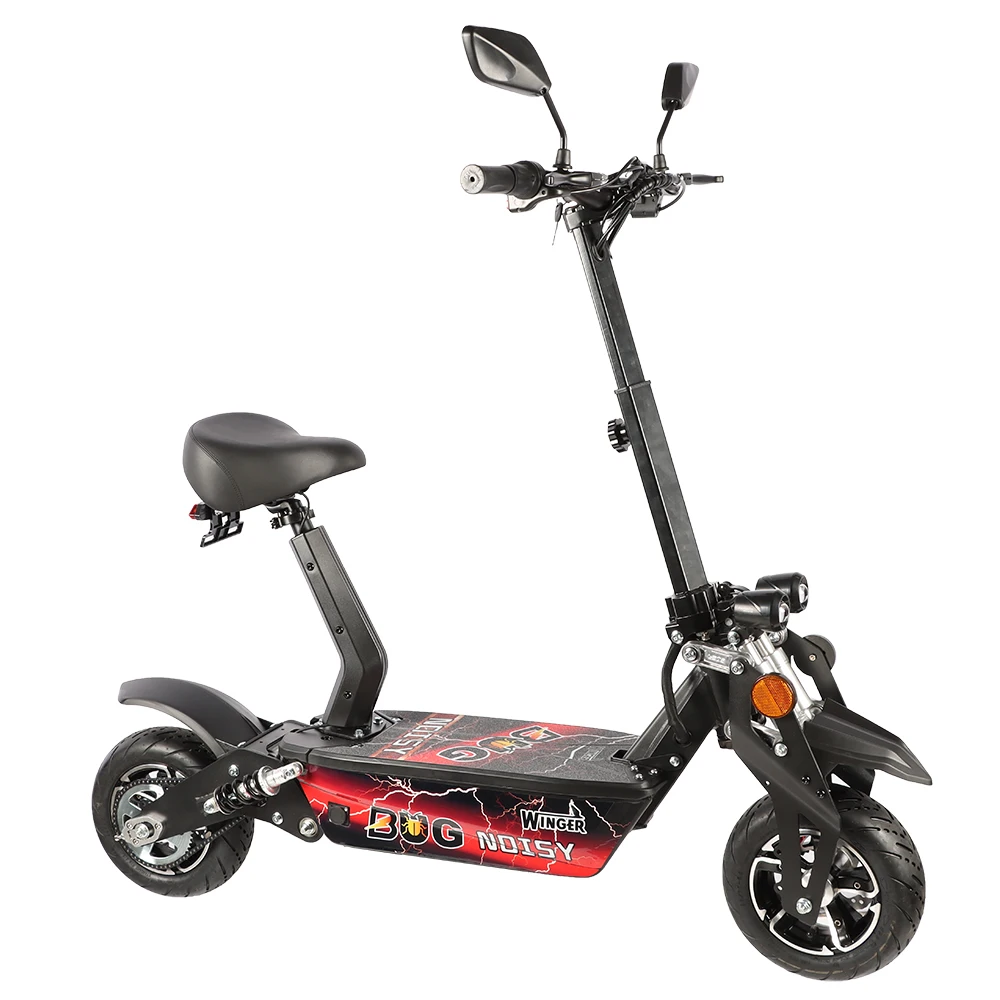 Winger BUG NOISY 1600w 48v 40km Cheap 12inch Electric Scooter For Adult