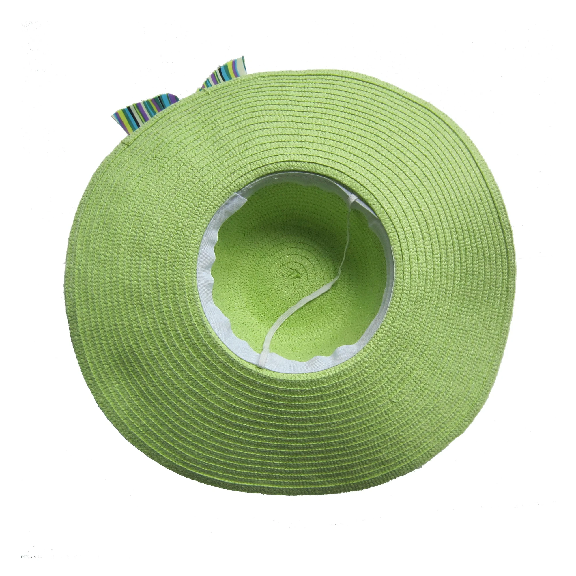 Custom Fashion Straw Hat Bands Wide Brim High Quality Straw Beach Hat for Women
