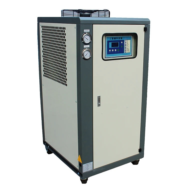 
380 v 2.9 kw Top sale box-type blast cooling machinery Air Cooler Industrial Chiller for plastic industrial production 