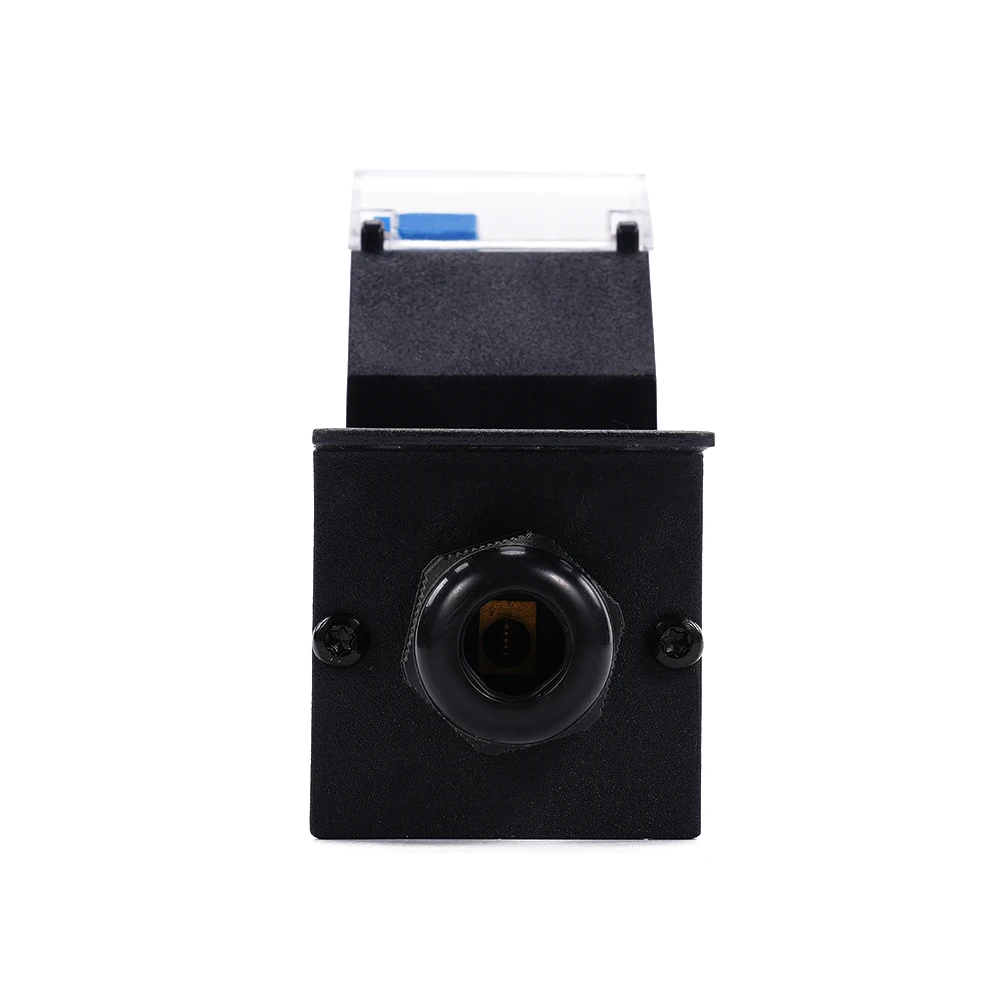 Aluminium Shell 1U 19 Inch 6 Ways BS1363 UK Horizontal Basic Rack PDU with RCD for Data Center Cabinet