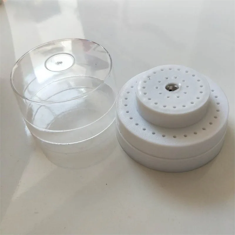 60 Holes Plastic Dental Disinfection Bur Box/Dental Burs Holder for Dental