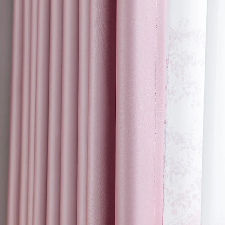 Upholstery Heavy Materials Fabrics Textiles And Fabrics Plain Solid Blackout Curtain Fabric