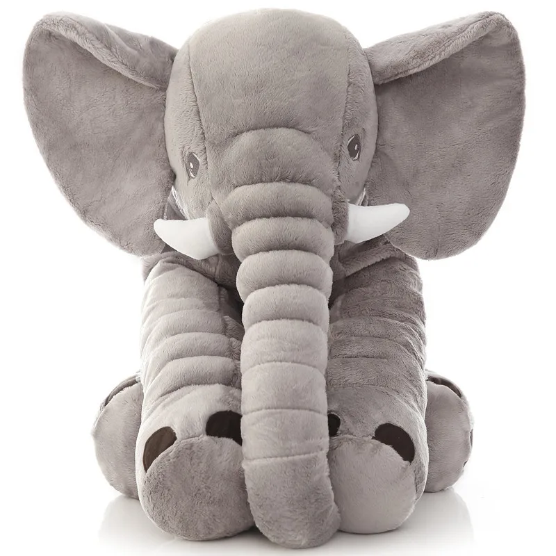 Custom OEM elephant plush toy soft stuffed animal toy for kids