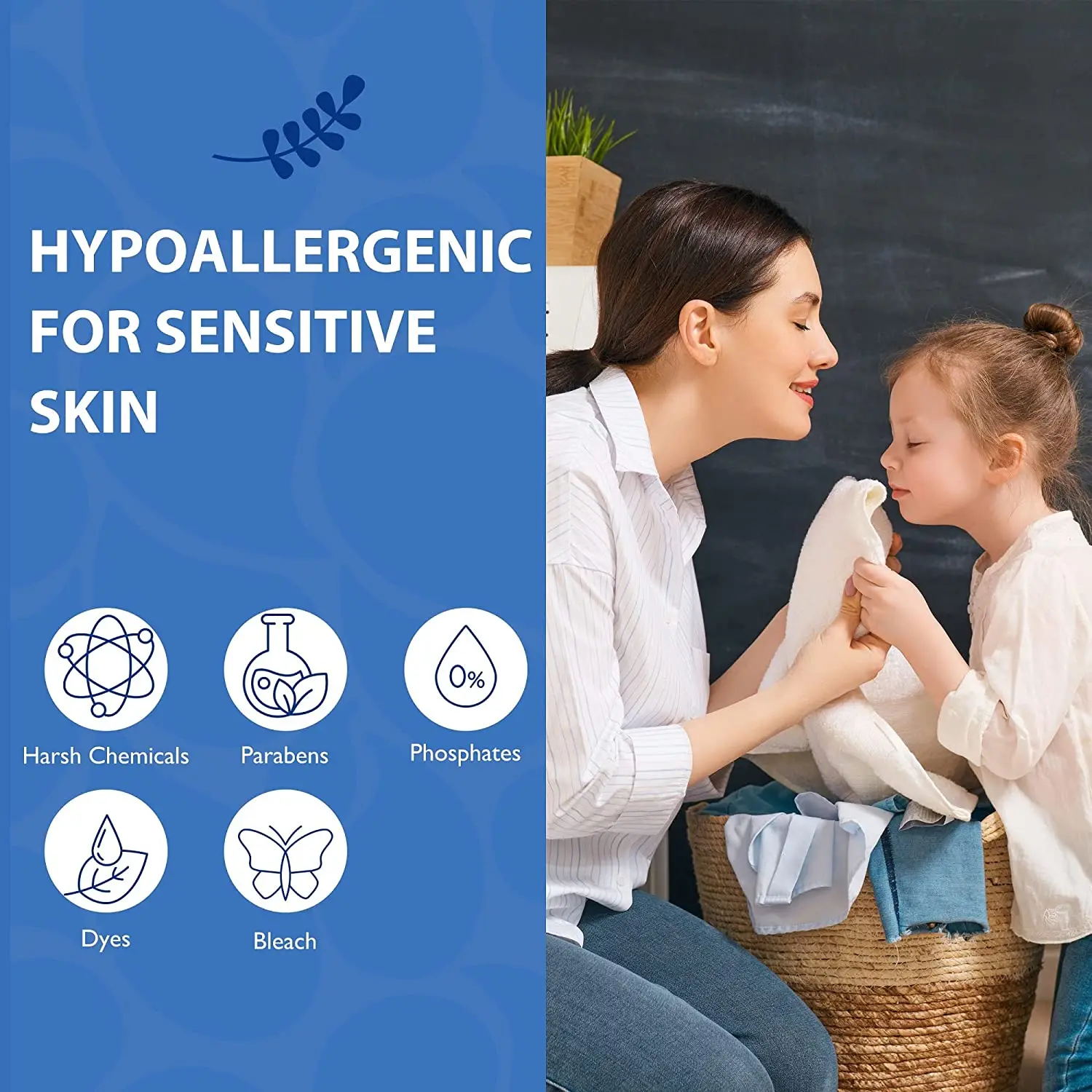 Private Label Eco-friendly Biodegradable Laundry Detergent Sheet/Strips