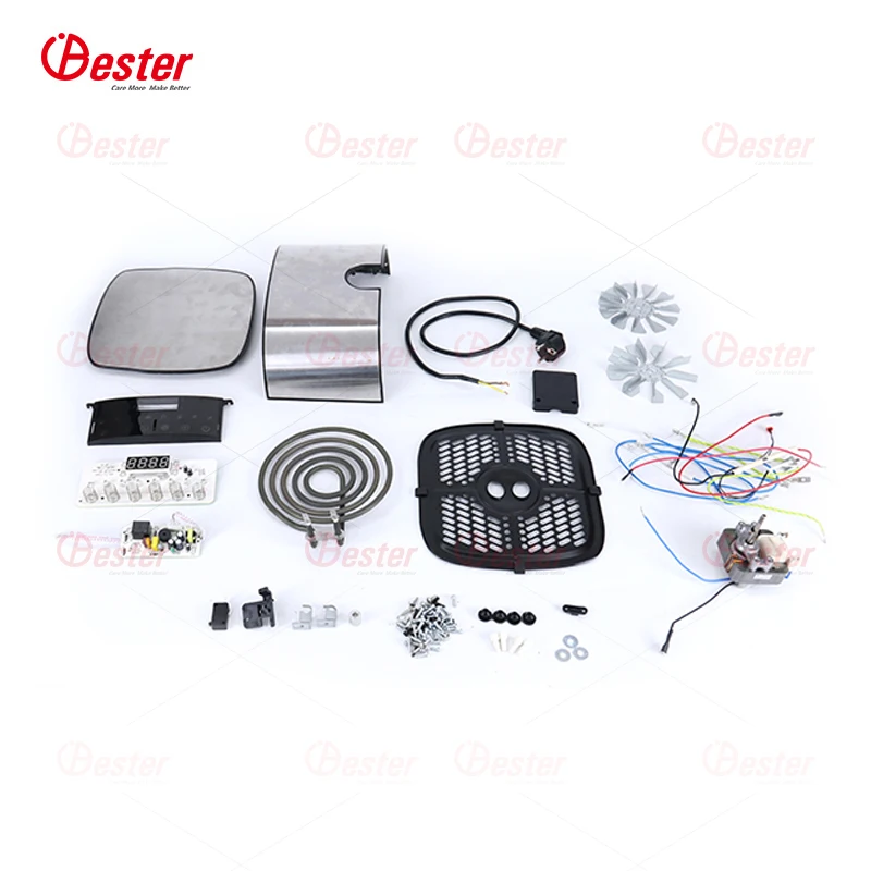 Big Capacity Home Cooking Kitchen Appliances Toaster Oven Electric Single Door Switch Air Fryer Oven