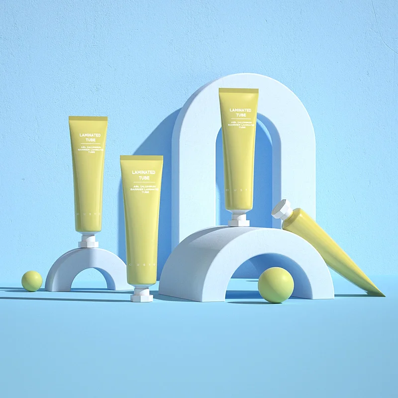 Luxury Custom Cosmetic Packaging Tube 70g Hand Cream Sunscreen Aluminum-Plastic Tube