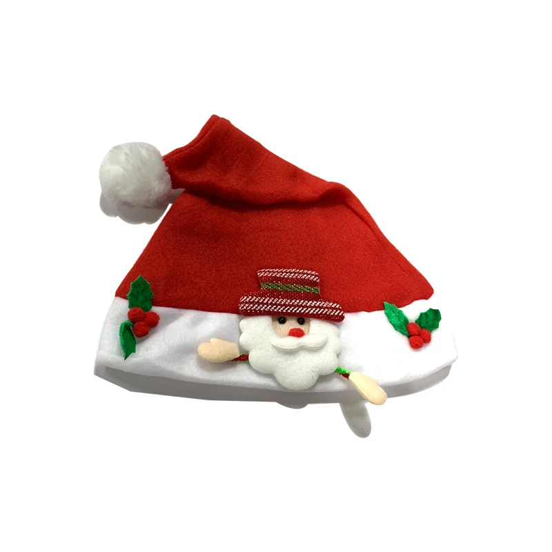 Plush Fun Santa Light up Christmas Hat