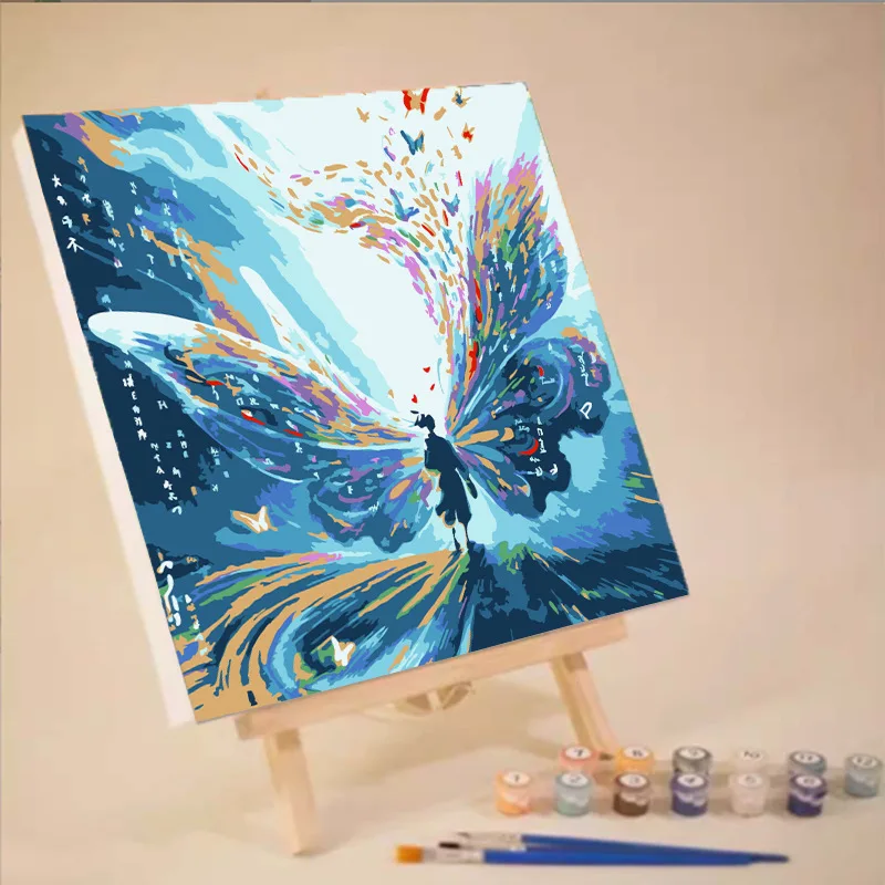 Wholesale Custom Photo Personality Picture DIY Painting by Numbers for Home Decoration