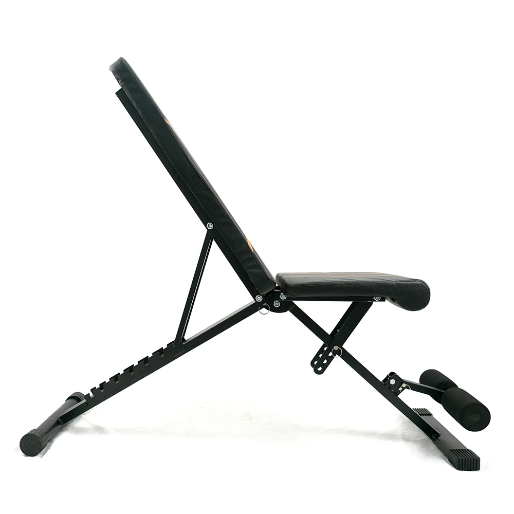 
Rising Wholesale Training Gym Foldable Fitness Incline And Decline Adjustable Weight Lifting Dumbbell Bench 